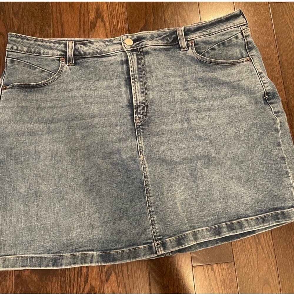 Denim Skort